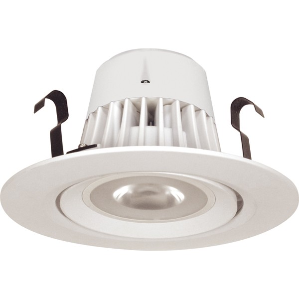 Satco S9116 Led Recessed Downlight Retrofit Fixture 9 Watt 120 Satco S9116 Led Recessed Downlight Retrofit Fixture 9 Watt 120 Volt Medium E26 Frosted 3 000 Kelvin