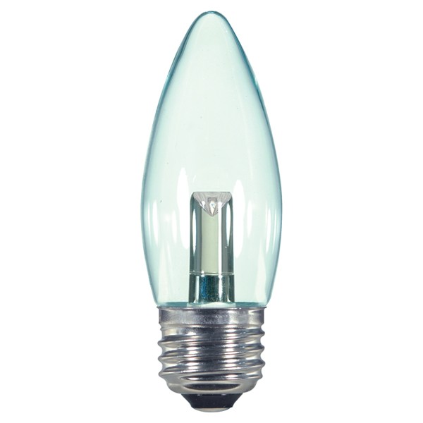 Satco S9154 1 4 Watt 120 Volt Led B11 Medium E26 Clear Satco S9154 1 4 Watt 120 Volt Led B11 Medium E26